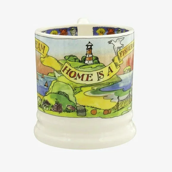 NEW Emma Bridgewater Fishermans 1/2 Pint Mug - Picture 2 of 5